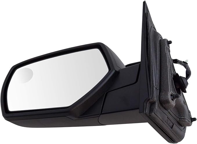 2 Piece Driver and Passenger Side Mirror Assembly Set Electric Adjustment Heated No Memory Textured Compatible with 2014-2018 Chevrolet Silverado GMC Sierra 1500 2015-2019 2500 3500 HD GM1320492
