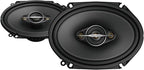A-Series Standard TS-A6881F 6” x 8” 4-Way Speakers (Pair) – 350W Max, Balanced Sound + Smooth Treble, Enhanced Bass, Great Stock Replacement