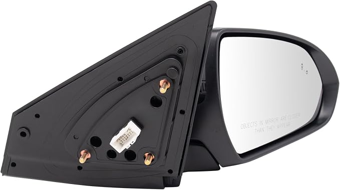 Passenger Side Mirror Assembly Power Heated Blind Spot Foldaway Paint to Match Compatible with 2017-2020 Hyundai Elantra