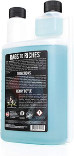 P&S Professional Detail Products - Rags to Riches - Premium Microfiber Detergent, Deep Cleans and Restores, Safe on All Fabrics, Highly Concentrated, Next Generation Cleaning Technology
