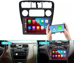 9" Double Din Car Stereo for Honda Accord 6th 1998-2002 w/WiFi GPS Bluetooth 1999 2000 2001 w/Carplay Android Auto Car Audio Receiver Backup Camera