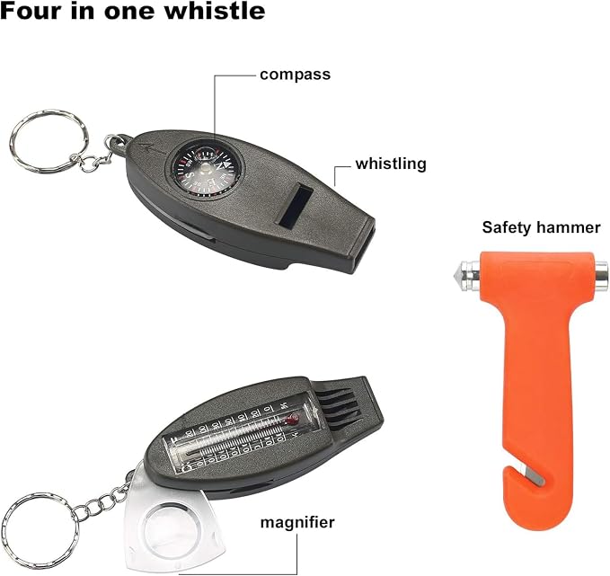 Roadside Emergency Car Kit for Vehicles 95 Pieces