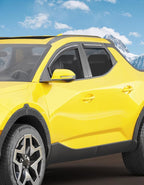 in-Channel Window Rain Guards Fit for Hyundai Santa Cruz 2022-2026 Rain Guards Extra Durable Window Deflectors Visors Vent Visors Shades Vent Car Accessories -4 pcs