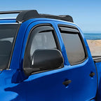 Goodyear Shatterproof in-Channel Window Deflectors for Toyota Tacoma 2005-2015 Double Cab, Rain Guards, Window Visors for Cars, Vent Deflector, Car Accessories, 4 pcs - GY008507