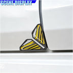 Craedli 2PCS Sport Style Car Door Edge Protector, Anti-Collision Automotive Door Corner Guards, Universal Self-Adhesive Vehicle Exterior Decoration Accessories for Car, Truck, SUV (Yellow)