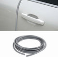 16Ft (5M) Car Door Edge Protector, Self-Adhesive Scratch Resistant U Shape Auto Door Edge Guard Decoration, Anti-Collision Car Doors Trim Strip Protector for Truck, SUV, Sedan (Gray-5M)