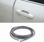 32Ft (10M) Car Door Edge Protector, Self-Adhesive Scratch Resistant U Shape Auto Door Edge Guard Decoration, Anti-Collision Car Doors Trim Strip Protector for Truck, SUV, Sedan (Gray-10M)