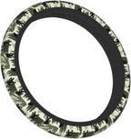 Bigfoot Forest Camping Mountains Retro Steering Wheel Cover Car Accessories Cute for Women Girls Girly Universal 15 Inch Neoprene Auto Interior Decor Anti Slip Car Truck Protector