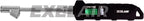 EXELAIR EX516DIG by Digital Dual Head Tire Gauge with Extended Swivel Air Chuck,Black/Silver