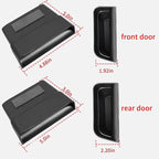 Door Handle Storage Box fit for Ford Explorer 2020 2021 2022 2023 2024 Accessories Car Pocket Organizer 4pcs/Set