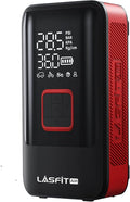 LASFIT TK1 Tire Inflator Portable Air Compressor, Cordless Tire Air Pump for Pickup Truck, SUVs, Heavy-Duty Car Air Pump with Larger 12000mAh Battery, 150PSI Digital Pressure Gauge, Smart Auto Stop