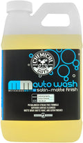 CWS_995_64 Meticulous Matte Car Wash Soap (For Foam Cannons, Foam Guns or Bucket Washes) Safe for Satin & Matte Finish Paint, 64 oz (Half Gallon), Fruity Bubble Gum Scent