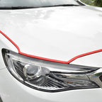 10m(32ft) Car Door Edge Guards Rubber U Shape Edge Trim Seal Strips Protector Car Door Edge Protection for Car Auto Vehicle 10M