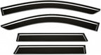 2022-2026 Tape-on Rain Guards for Hyundai Tucson Side Window Deflector Visors SE SEL N-Line XRT Limited Hybrid Durable Tinted Vent Shade 2023 2024 2025