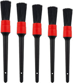 5PCS Car Detailing Brush Set, Ultra Soft Bristle No Scratch Vehicle Air Vent Dust Cleaning Brush, Automotive Interior Exterior Cleaner Tool Kit, Universal for Most Vehicles