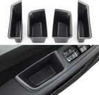 Car Door Tray Organizer Compatible for 2015-2022 2023 2024 2025 Porsche Macan Accessories Interior Car Door Handle Insert Pocket Storage Box