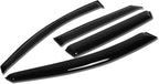 Rain Guards Tape-On Compatible with 2010-2015 Tucson ix35 4pcs Window Visor Deflector