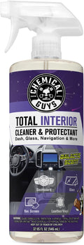 Total Interior Cleaner & Protectant - 32 oz Galactic Scent All-in-One Car Interior Cleaner for Dash, Seats, Carpet, Glass, Vinyl, Leather, and Plastic - Cleans & Protects Every Surface