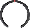 Car Steering Wheel Cover Napa Leather Non Slip Vehicle Steering Wheel Cover Protector, Quick Install Comfy Automotive Interior Decor, Universal fit 14½ to 15 inches Car Pickup SUV 14.5 to 15 inches