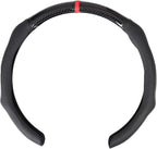 Car Steering Wheel Cover Napa Leather Non Slip Vehicle Steering Wheel Cover Protector, Quick Install Comfy Automotive Interior Decor, Universal fit 14½ to 15 inches Car Pickup SUV 14.5 to 15 inches