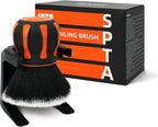 Ultra Soft Detailing Brush, Car Detail Brush, Orange Handle XL Synthetic Brush - Ultra Soft Bristles, Comes with Storage Rack, Covers Large Area Inside or Outside Vehicles