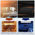 Car Windshield Sun Shade Compatible with Toyota Camry 2025-2026,Oxford Cloth Sun Shade for Car Windshield with Foldable Design,Windshields Cover Suns Shades for Blocking Heat with Storage Bag