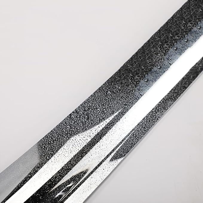 Side Wind Vent Deflector Sun Rain Guards Set for 1999-2006 Chevry Silverado/GMC Sierra 1500/2500/3500,Fits Trucks with Extended Cab,4pcs Outside Mount Style Chrome Window Visor 94044Y
