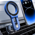 for MagSafe Car Mount, 2026 Magnetic Phone Holders for Car Air Vent Phone Mount [Ultra-Magnetic] Hands Free Cell Phone Holder Car Accessories for Men Women fit iPhone 17 16 15 14 13 Pro-Blue
