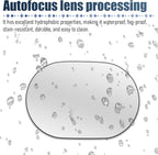 4PCS Car Blind Spot Mirror, Wide Angle Clear HD Glass Convex Side Rear View Mirror to Reduce Blindspot, Auto Exterior Rear View Accessories for Wide Angle, Universal Fit (StyleE)
