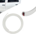 Car Door Edge Guards, Car Door Protector, 16Ft Rubber Seal Protector U Shape Edge Trim, Anti-Collision Auto Door Entry Guard Protective Strip Universal for Most Vehicles (White, 5M)