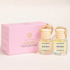 Hanging Car Air Freshener, Long Lasting Scent, Cute Air Fresheners for Women, 2 Pack Non-Toxic Essential Oil Diffuser, Made in USA