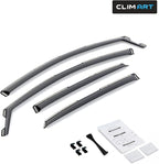 in-Channel Incredibly Durable Rain Guards for Nissan Sentra 2013-2019, Original Window Deflectors, Vent Window Visors, Vent Deflector, 4 pcs. - 613255