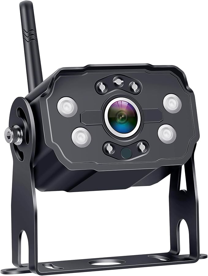 U24 Backup Camera - Super Night Vision IP69 Waterproof Rear View Camera for RVS Trailers - Compatible Only with R9-MS