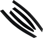 Window Visors Shade Sun Rain Wind Guards Deflectors Cover Acrylic Outside Replacement for Civic Sedan 2006-2011