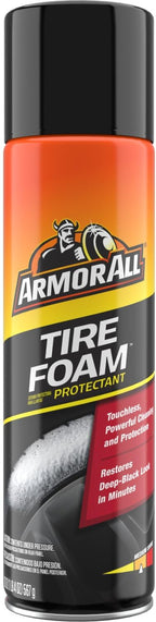 Tire Foam, Tire Cleaner Spray for Cars, Trucks, Motorcycles, 20 Oz Each, 1.25 Pound (Pack of 2)