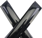 Black Outside Mount Window Visor Deflectors Rain Guards Compatible with 2020-2023 M-a-z-d-a CX-30,Original Tape-on Window Visors