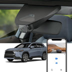 4K Dash Cam Suitable for Toyota Corolla Cross 2023-2026 & Hybrid (NOT Corolla), OEM Factory Look, UHD 2160P Video, Built-in WiFi & APP, Loop Recording, G-Sensor, Plug & Play, 64GB Card