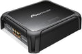 GM-DX874 1,200 Watts Class D Powerhouse Amplifier, 4-Channel Amp, Variable Low-Pass Filter, Compact Design, and Remote Bass Boost Control