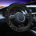 Constellation Stars Galaxy Steering Wheel Covers Non Slip Neoprene Steering Wheel Protector Cover Universal 15 Inch for Men Women Car Truck