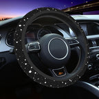 Constellation Stars Galaxy Steering Wheel Covers Non Slip Neoprene Steering Wheel Protector Cover Universal 15 Inch for Men Women Car Truck