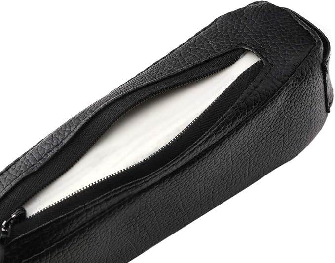 2 Prices Car Seat Gap Filler Pad PU Leather Console Side Pocket Organizer and one Cup for Cellphone Wallet Coin Key (Black+Red)
