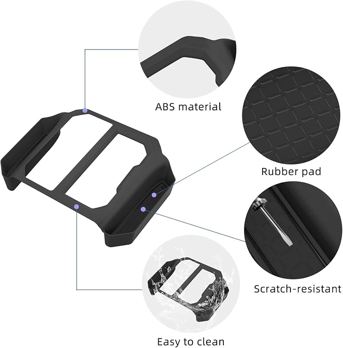 ABS Center Console Organizer for Toyota RAV4 2026 Hanging Storage Box Interior auto Accessories Black