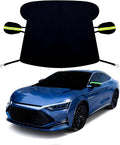 Car Windshield Sun Shade,Two Sided Functional,Windshield Covers for Snow and Ice Windshield Protector for Cars, SUVs, Trucks,Secure Fit Waterproof Frost Cover,Waterproof All Weather