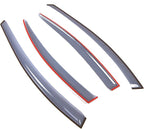Car Window Rain Guard | Outside Mount Visors Auto Side Window Deflectors | Windows Visor Rain Shields Compatible with 1998-2004 Dodge Intrepid | 4 Pcs Set, LGWV2-120, Light Tinted