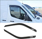Rainproof Side Window Wind Deflectors for Mercedes-Benz Sprinter 2019-2023, Tape-on Sun Rain Guard Sets,Nice Looking Window Visors for Cars,Vent Deflector for Sprinter 19-23 MB58