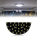 LED Interior Light Panel Roof Dome Lighting Upgraded Accessory Compatible with Ram 3500 Ford F150 Expedition Explorer Taurus Explorer Sport Trac Lincoln Aviator, 6000K White Reading Light