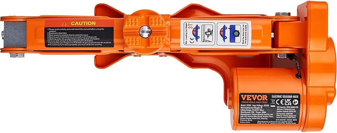 Electric Car Jack, 3 Tons /6600 lbs 12V Electric Scissor Jack, Double Saddles with Remote Control, Portable Car Jack for Sedan, SUV, Truck Tire Change Replacement