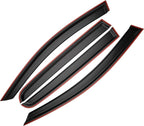 Tape-on Sun/Rain Guard Side Window Visor Deflectors Rain Guards for GMC Acadia 2017 2018 2019 2020 2021 2022 2023，Window deflectors