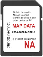 GPS MAP Navigation SD Card 25920-9HT0C | USA/CAN | 2016-2020 Altim/Rogu/Sentr/Xterr/Tita/Frontie/ NV200/ NV1500/ NV2500/NV3500