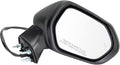 Passenger Side Power Heated Mirror with Blind Spot Indicator Turn Signal Paint to Match Compatible with 2019-2022 Toyota Corolla TO1321395